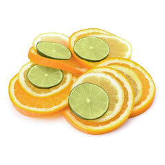 Citrus fruit slices