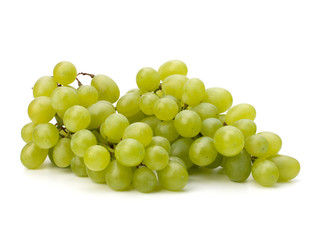 Perfect bunch of white grapes