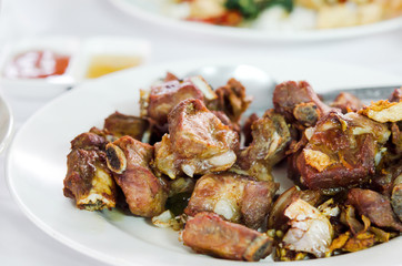 fried pork