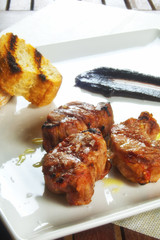 Pork tenderloin medallions