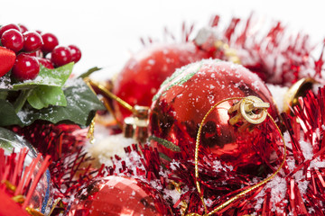 Red Christmas arrangement