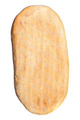 long loaf isolated on a white background