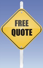 panneau free quote