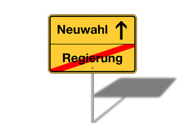 Regierung geht, Neuwahl kommt!