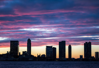 Fototapeta premium Manhattan Sunset
