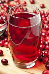 Fresh Organic Cranberry Juice