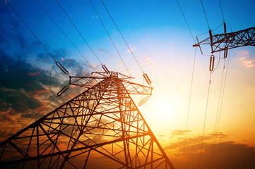 high voltage post