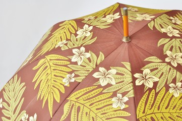 ハワイアン柄の傘