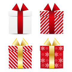 Set of gift boxes