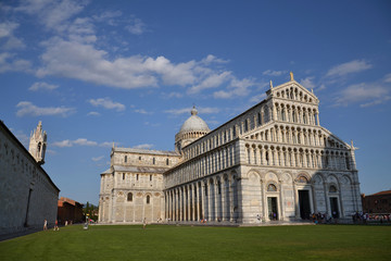 The Duomo of the Cathedral Square in Pisa