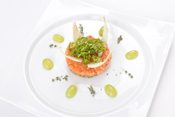 salmon tartare