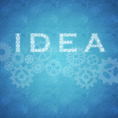 Idea business concept