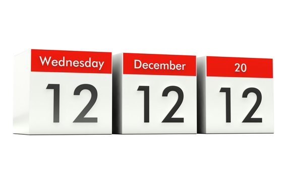 12.12.12 - Unique Day - Wednesday 12 December 2012