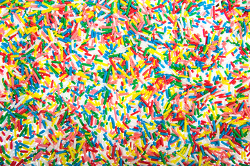 background made of little colorful candy
