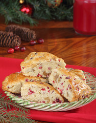 Holiday Cranberry Scones