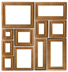 Set Of Empty Frame