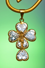 Pendant of a crucifix