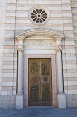 Fototapeta na wymiar Kościół św Annunziata. Sant'Agata di Puglia. Apulia. Włochy.