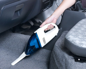 Small vacuum cleaner can help you clean a small place like a car