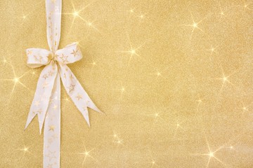 Goldene Weihnachtskarte