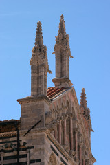 Fototapeta na wymiar Massa Marittima, katedra, szczegół