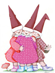 gli auguri degli gnomi