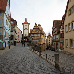 Fototapeta na wymiar Rothenburg ob der Tauber