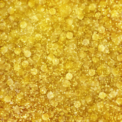 Abstract golden background with gold bokeh