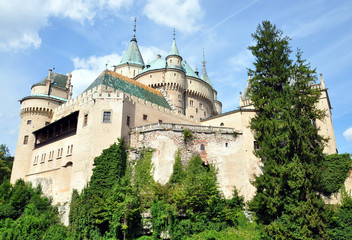 Fototapeta na wymiar castle - Bojnice, Slovakia