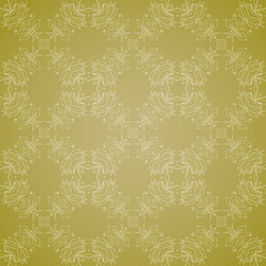 Seamless wallpaper with floral ornament