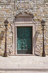 Fototapeta na wymiar Katedra Św. Sant'Agata di Puglia. Apulia. Włochy.