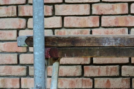 Ger&uuml;st beim Hausbau