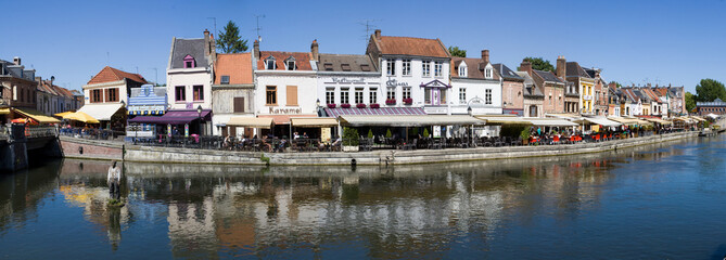 Amiens, le quartier saint Leu, Hauts de France, France