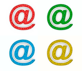 Color email signs
