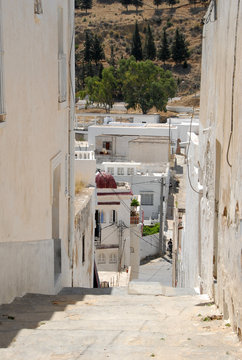 ruelle en escalier de Zaghouan