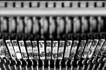 old tipewriter - obrazy, fototapety, plakaty