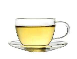 A cup of green tea