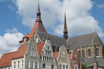 Neuer Markt, Rostock, Mecklenburg-Vorpommern, Deutschland