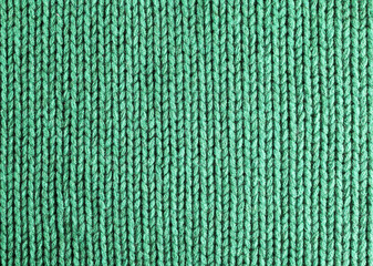 woolen fabric green, detail, texture background