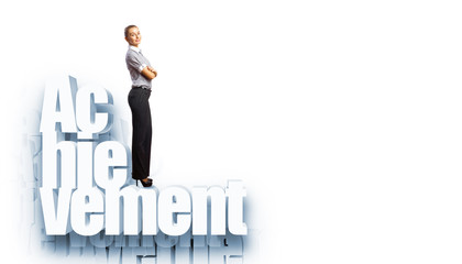 Obraz premium Career related words concept