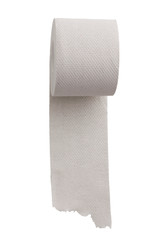 Unwound a roll of toilet paper