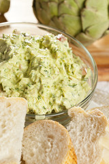 Fresh Organic Artichoke Dip