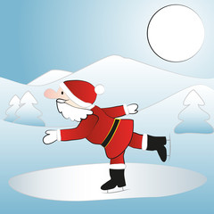 Nikolaus on ice © Ulrike Neumann