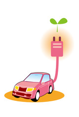 エコ,エコカー,電気自動車,クリーンエネルギー,優しい,自然エネルギー,排気,再生,エネルギー