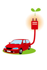エコ,エコカー,電気自動車,クリーンエネルギー,優しい,自然エネルギー,排気,再生,エネルギー