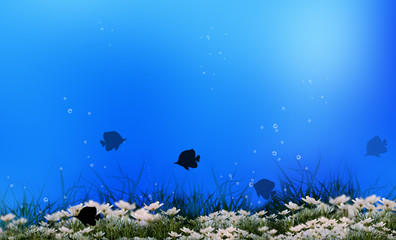 Undersea world  background