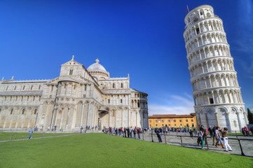 Piazza dei miracoli, Pisa.