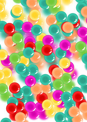 colored pills background vector 2