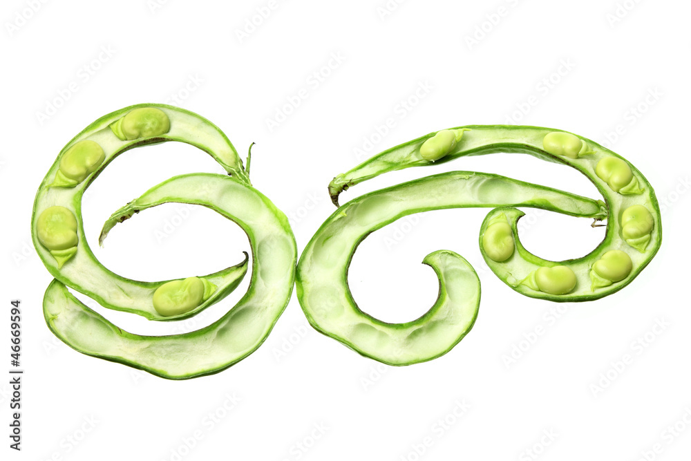 Sticker broad bean