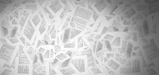 Many business documents light